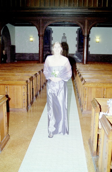 Aly Walking Down Aisle